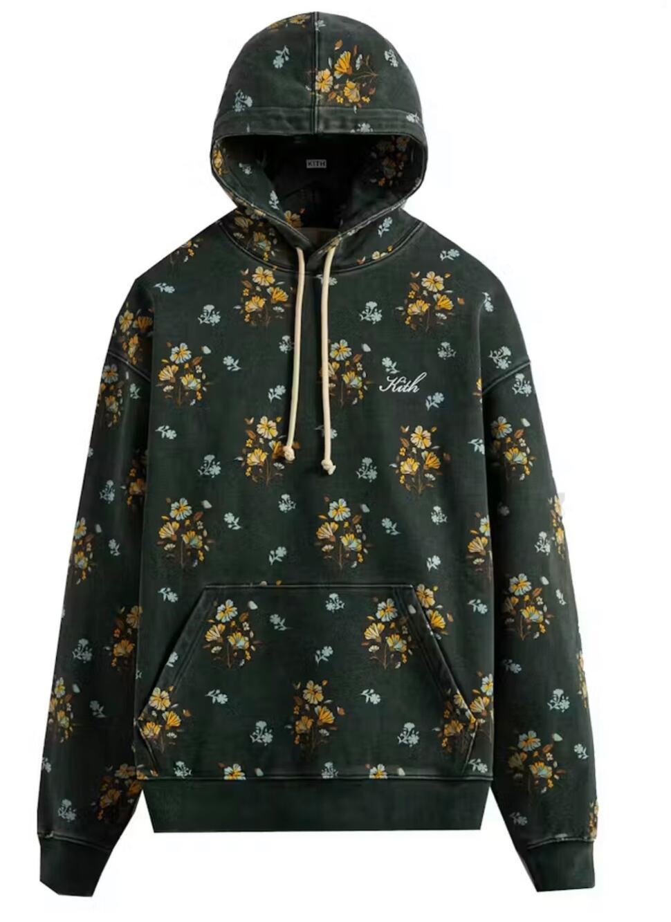 Kith Begonia Floral Williams III Hoodie in Stadium Size XL
